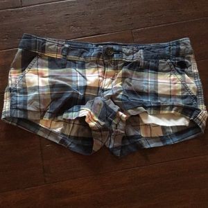 Abercrombie Plaid Shorts